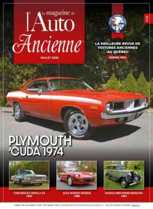 L'Auto Ancienne - Juillet 2026