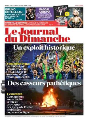 Le Journal du dimanche - 31 Mai 2026