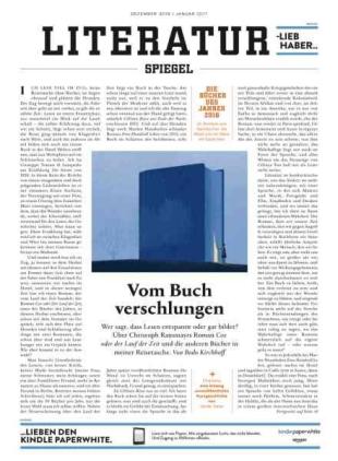 Literatur Spiegel - Dezember 2016 - Januar 2017