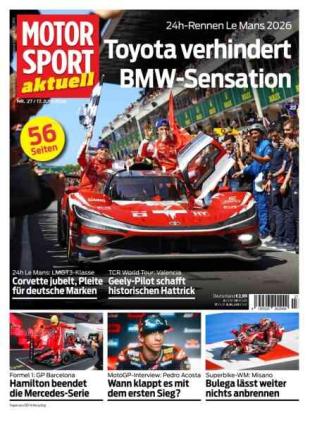 Motorsport aktuell - 17 Juni 2026