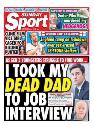 Sunday Sport - 14 June 2026