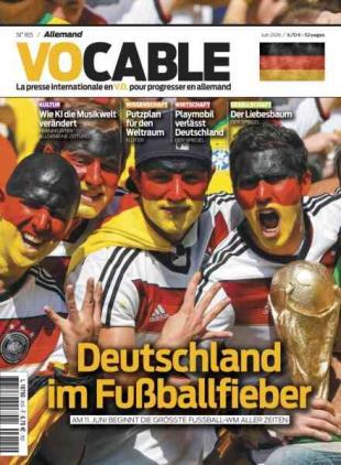 Vocable Allemand - Juin 2026