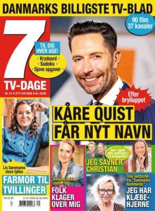 7 TV-Dage - 27 Juli 2026