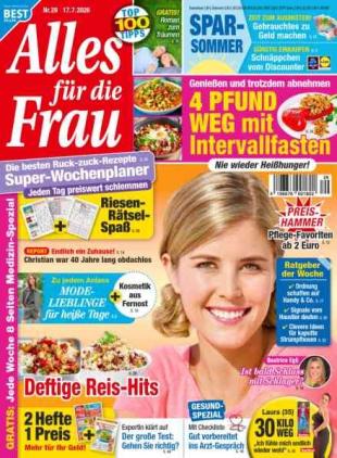 Alles fur die Frau - 17 Juli 2026