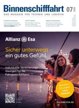 Binnenschifffahrt - Juli 2026