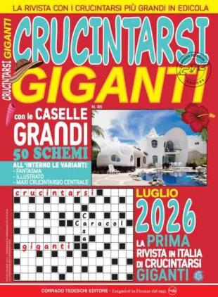 Crucintarsi Giganti - 10 Luglio 2026