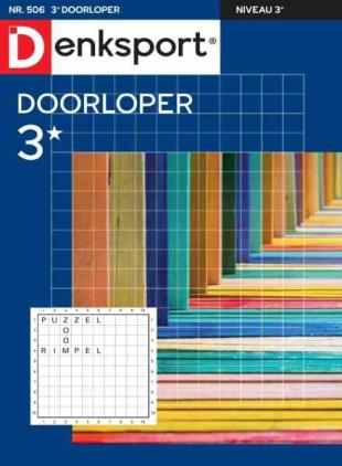 Denksport Doorloper 3 - 8 Juli 2026