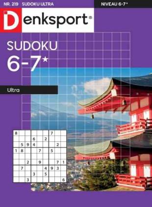 Denksport Sudoku 6-7 ultra - 8 Juli 2026