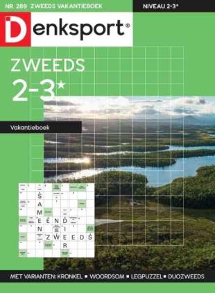 Denksport Zweeds 2-3 vakantieboek - 15 Juli 2026