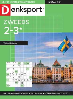 Denksport Zweeds 2-3 vakantieboek - 24 Juni 2026