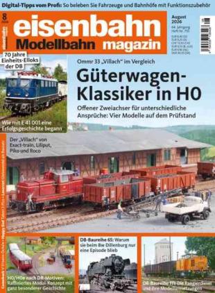 Eisenbahn Magazin - August 2026