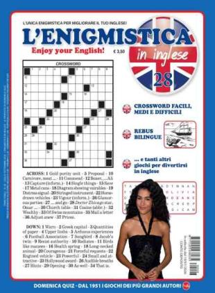Enigmistica in inglese - Luglio-Settembre 2026