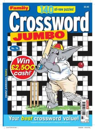 Family Crossword Jumbo - July 2026