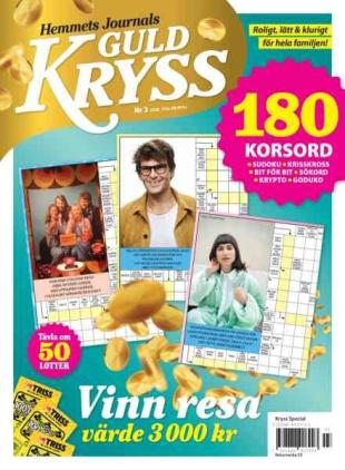 Hemmets Journal Guldkryss - Juli 2026