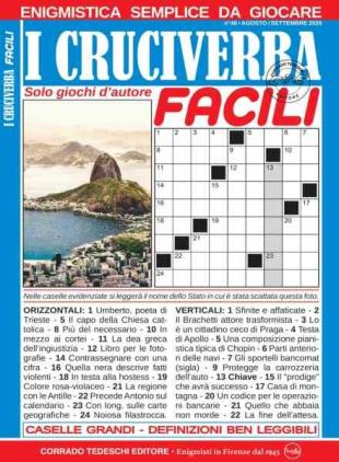 I Cruciverba Facili - Agosto-Settembre 2026