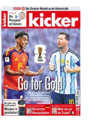Kicker - 16 Juli 2026
