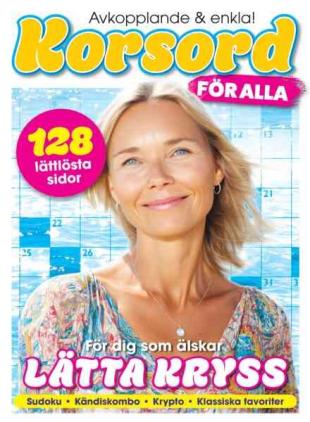 Korsord & Sudoku - 22 Juli 2026