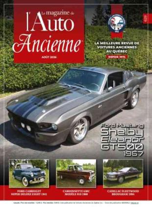 L'Auto Ancienne - Aout 2026