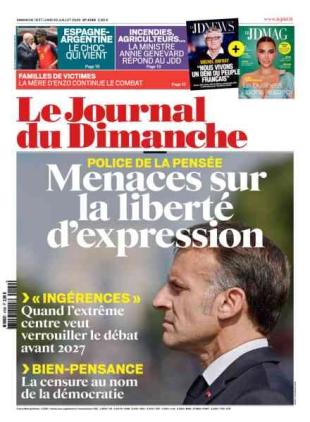 Le Journal du dimanche - 19 Juillet 2026