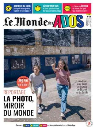 Le Monde des Ados - 15 Juillet 2026