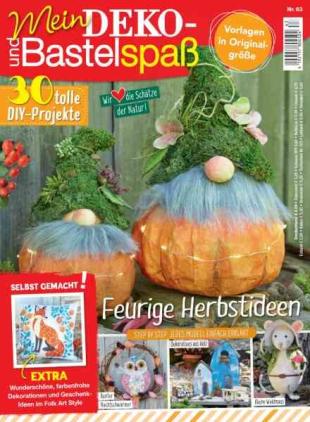Mein Deko und Bastelspass - Juli 2026