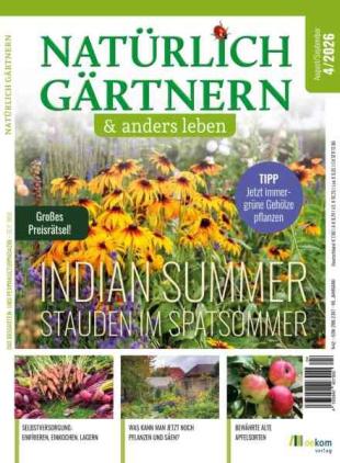 Naturlich Gartnern & Anders Leben - August-September 2026