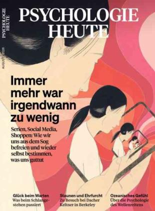 Psychologie Heute - August 2026