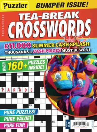 Puzzler Tea-Break Crosswords - Issue 374 2026