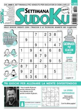 Settimana Sudoku - 17 Luglio 2026