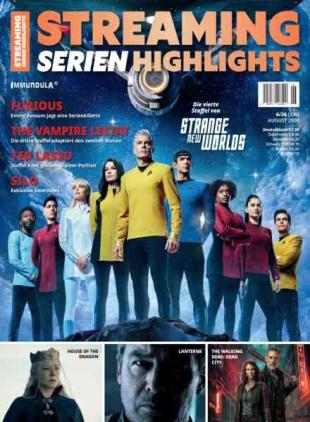 Streaming Serien Highlights - August 2026