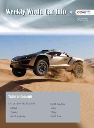 Weekly World Car Info - 27 July 2026