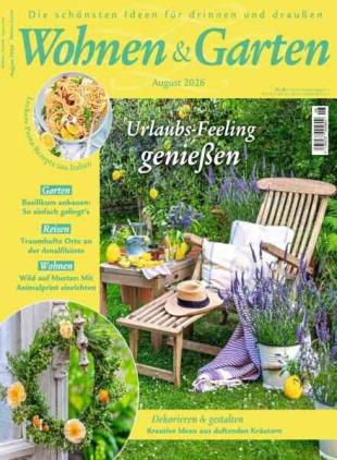 Wohnen & Garten - August 2026