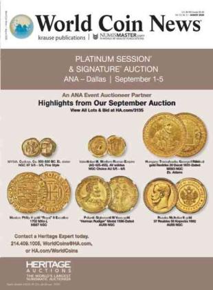 World Coin News - August 2026