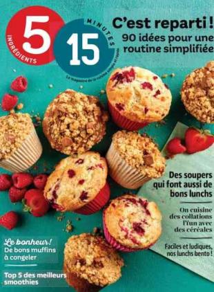 5 Ingredients 15 Minutes - Septembre 2026