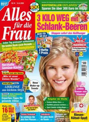 Alles fur die Frau - 14 August 2026