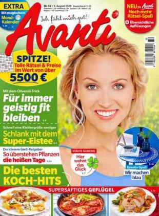 Avanti - 5 August 2026