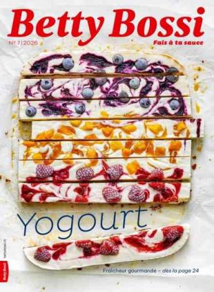 Betty Bossi edition francaise - Aout 2026