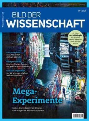 Bild der Wissenschaft - September 2026
