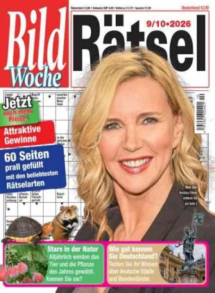 Bild Woche Ratsel - September-Oktober 2026