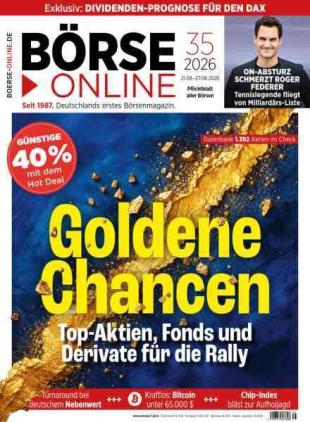 Borse Online - 21 August 2026