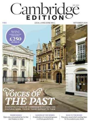 Cambridge Edition - September 2026