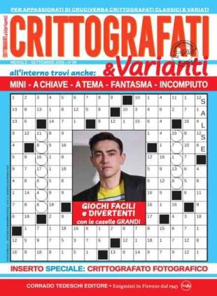 Crittografati & Varianti - Settembre 2026
