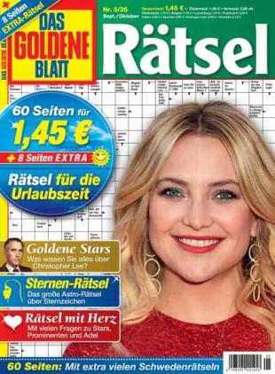 Das Goldene Blatt-Ratsel - September-Oktober 2026