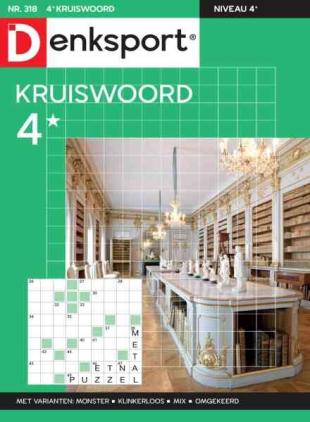 Denksport Kruiswoord 4 - 19 Augustus 2026