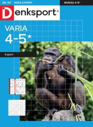 Denksport Varia expert 4-5 - 12 Augustus 2026