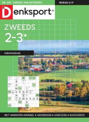 Denksport Zweeds 2-3 vakantieboek - 5 Augustus 2026
