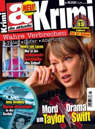Die Aktuelle Krimi - August 2026