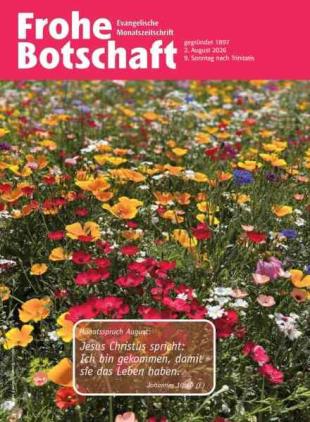 Frohe Botschaft - August 2026