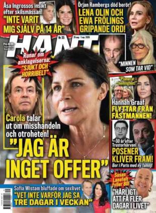 Hant i Veckan - 26 Augusti 2026