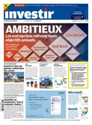 Investir - 1er Aout 2026